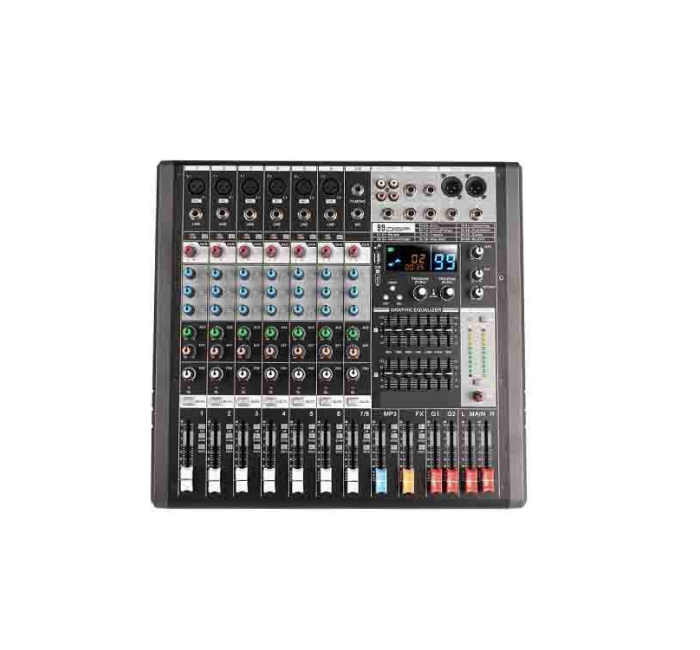 会议扩声系统专业8路调音台WPV-AT2408